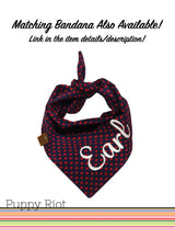 Valentine's Dog Bowtie