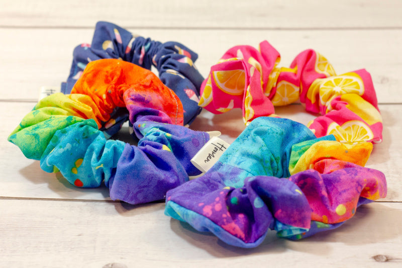 Scrunchies to Match Dog Bandana or Dog Bowtie