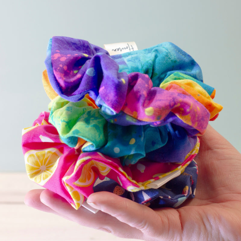 Scrunchies to Match Dog Bandana or Dog Bowtie