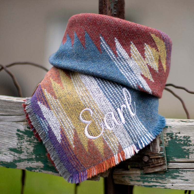 Multi-colour Dog Aztec Bandana