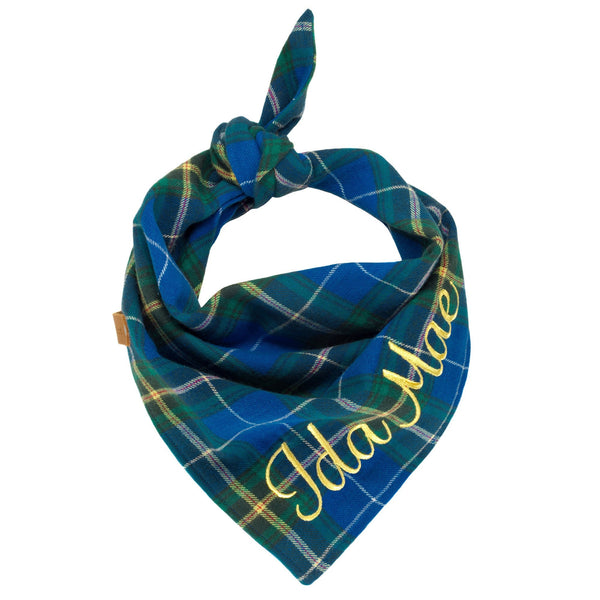 Nova Scotia Tartan Doggy Bandana