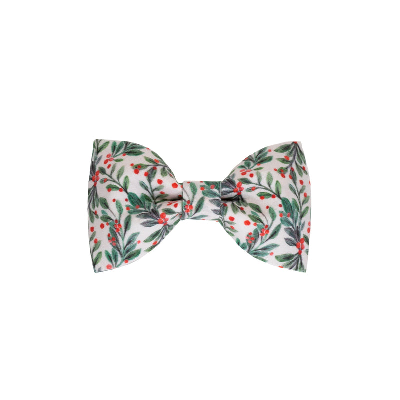 Christmas Floral Bow Tie