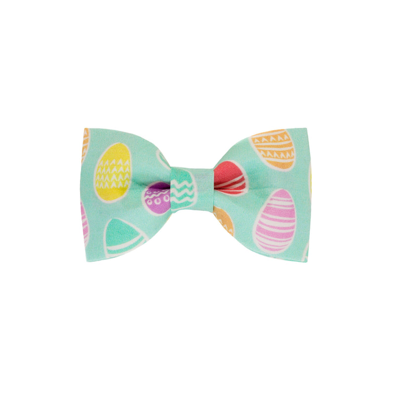 Easter Eggs Dog Bowtie