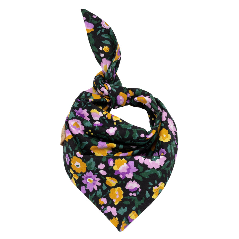 Personalized Floral Dog Bandana