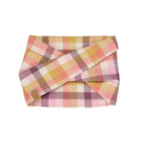 Pretty Plaid Flannel Infinity Dog Scarf